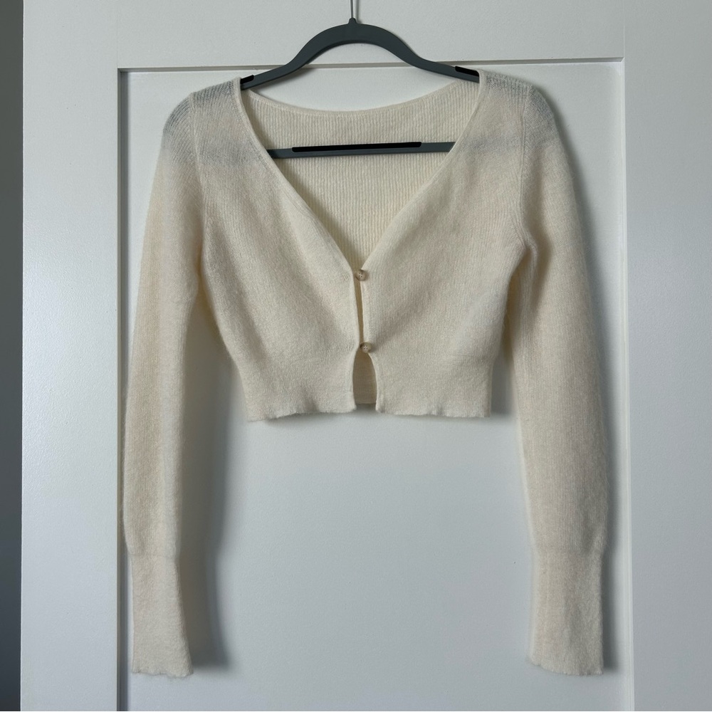 Jacquemus Le Cardigan Alzou Off-White Size EU 38 - Picture 2 of 11